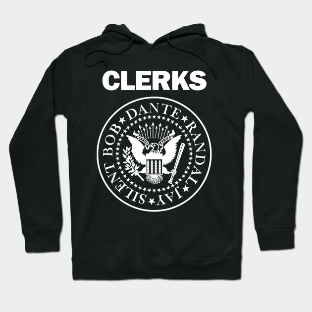 Rock N Roll x Clerks Movie Hoodie by muckychris